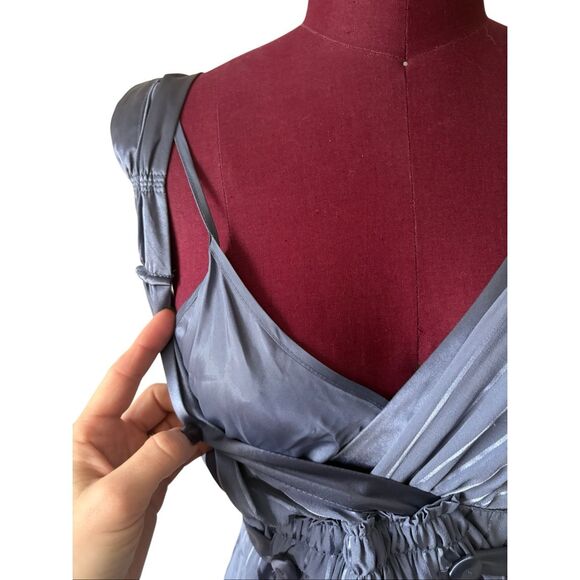 NEW Marc Jacobs Ophelia Slip Silk Midi Dress size 4 Sleeveless $358 - Picture 7 of 12